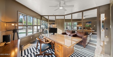 This stunning mid-century home is located in a highly desirable on The Orange Tree Golf Resort in Arizona - for sale on GolfHomes.com, golf home, golf lot
