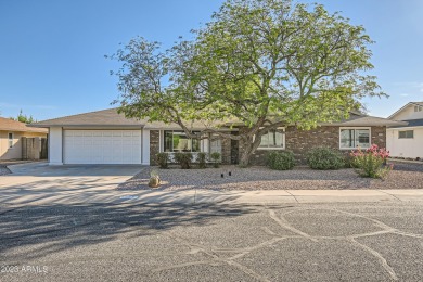 You will walk into a gorgeous 3 bedroom home remodeled in 2021 on Union Hills Country Club in Arizona - for sale on GolfHomes.com, golf home, golf lot