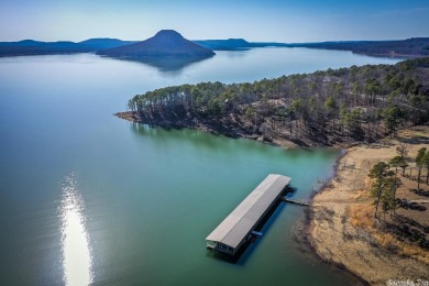 Lakefront Home w/boat slip & lift behind the house.  This is the on Mountain Ranch Golf Club in Arkansas - for sale on GolfHomes.com, golf home, golf lot
