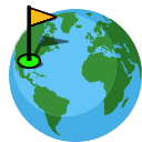 World Globe - Find Golf courses